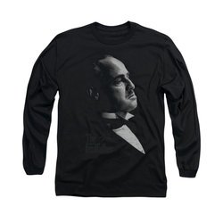 The Godfather Shirt Graphic Vito Long Sleeve Black Tee T-Shirt