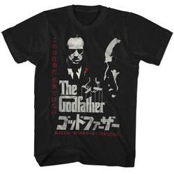 The GodFather Shirt Japanese Black T-Shirt