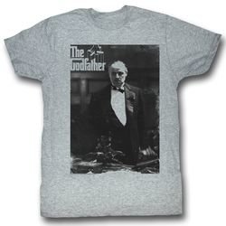The Godfather Shirt The Don Again Adult Heather Grey Tee T-Shirt