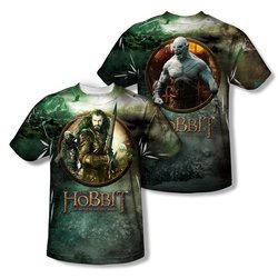 The Hobbit Battle Of The Five Armies Dwarves Vs Azog Sublimation Kids Shirt Front/Back Print