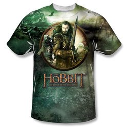 The Hobbit Battle Of The Five Armies Dwarves Vs Azog Sublimation Shirt