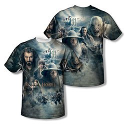 The Hobbit Battle Of The Five Armies Epic Poste Sublimation Kids Shirt Front/Back Print
