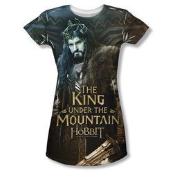 The Hobbit Battle Of The Five Armies King Sublimation Juniors Shirt