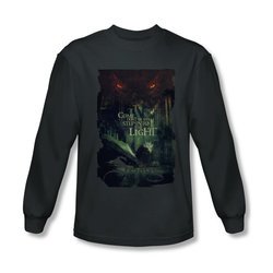The Hobbit Battle Of The Five Armies Shirt Taunt Long Sleeve Charcoal Tee T-Shirt