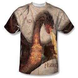 The Hobbit Battle Of The Five Armies Smaug Attack Sublimation Shirt