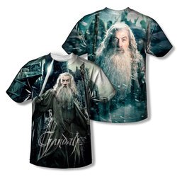 The Hobbit Battle Of The Five Armies Wizard Sublimation Shirt Front/Back Print