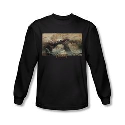The Hobbit Desolation Of Smaug Shirt Epic Journey Long Sleeve Black Tee T-Shirt