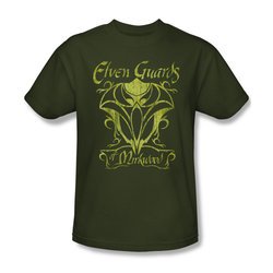 The Hobbit Desolation Of Smaug Shirt Guards Of Mirkwood Adult Green Tee T-Shirt