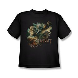 The Hobbit Desolation Of Smaug Shirt Kids Baddies Black Youth Tee T-Shirt