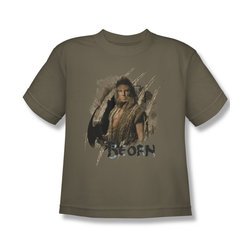 The Hobbit Desolation Of Smaug Shirt Kids Beorn Safari Green Youth Tee T-Shirt