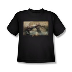 The Hobbit Desolation Of Smaug Shirt Kids Legolas Epic Journey Black Youth Tee T-Shirt