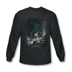 The Hobbit Desolation Of Smaug Shirt Second Thoughts Long Sleeve Charcoal Tee T-Shirt