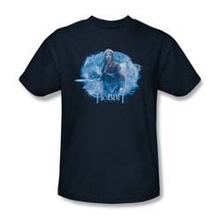 The Hobbit Desolation Of Smaug Shirt Tangled Web Adult Navy Tee T-Shirt