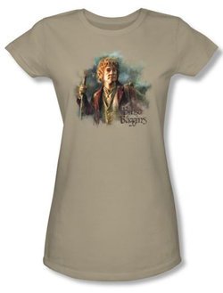 The Hobbit Juniors Shirt Movie Unexpected Journey Bilbo Baggins Tee
