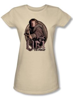 The Hobbit Juniors Shirt Movie Unexpected Journey Ori Cream Tee