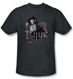 The Hobbit Kids Shirt Movie Unexpected Journey Bifur Charcoal T-shirt