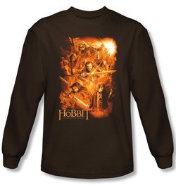 The Hobbit Shirt Movie Unexpected Journey Adventure Coffee Long Sleeve