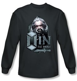 The Hobbit Shirt Movie Unexpected Journey Oin Charcoal Long Sleeve