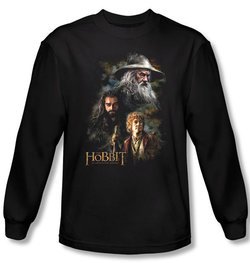 The Hobbit Shirt Movie Unexpected Journey Painting Black Long Sleeve