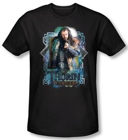 The Hobbit Shirt Movie Unexpected Journey Thorin Oakenshield Slim Fit