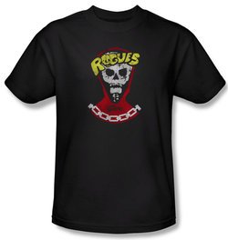 The Warriors Shirt The Rogues Adult Black Tee T-Shirt