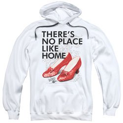 The Wizard Of Oz  Hoodie There's No Place Like Home White Sweatshirt Hoody