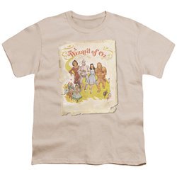 The Wizard Of Oz  Kids Shirt Poster Cream T-Shirt