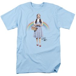 The Wizard Of Oz Shirt Over The Rainbow Light Blue T-Shirt