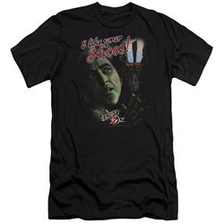 The Wizard Of Oz  Slim Fit Shirt I like Your Shoes Black T-Shirt