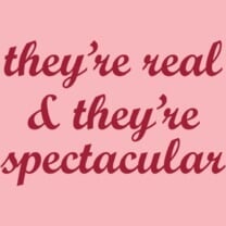 Click to get Theyre Real Juniors Fitted Pink Tee Shirt