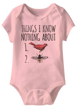 Click to get Things I Know Nothing About Funny Baby Romper Pink Infant Babies Creeper