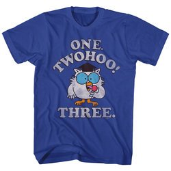 Tootsie Pop Shirt Mr Owl Twohoo Blue T-Shirt