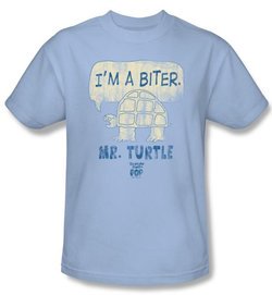Tootsie Roll Kids T-Shirts - I'm A Biter Light Blue Tee Youth