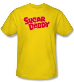 Sugar Daddy Kids T-Shirts - Sugar Daddy Yellow Tee Youth