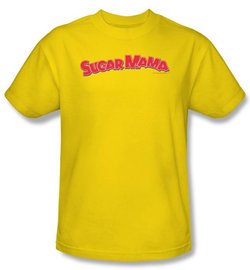 Sugar Mama Kids T-Shirts - Sugar Mama Yellow Tee Youth