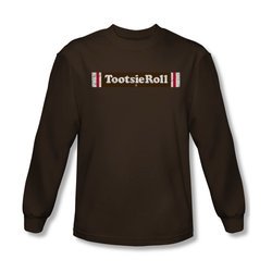 Tootsie Roll Shirt Logo Long Sleeve Coffee Tee T-Shirt