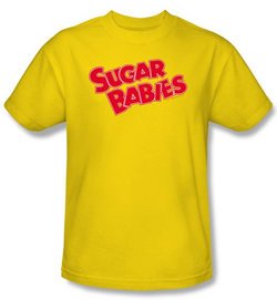 Sugar Babies T-Shirts - Sugar Babies Adult Yellow Tee