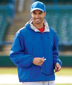 Click to get Ultra Club Coach Jacket Hooded Fleece Lined Outerwear