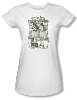 Up In Smoke Shirt Juniors Labrador White Tee T-Shirt