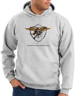 Click to get US Navy Seal Hoodie Hooded Sweatshirt  Devgru Adult Ash Hoody