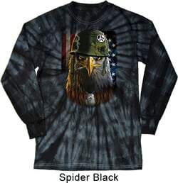 Click to get USA Tee American Eagle Long Sleeve Tie Dye Shirt