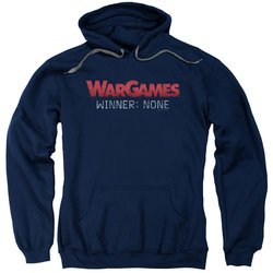 WarGames  Hoodie Winner None Navy Blue Sweatshirt Hoody
