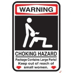 Click to get Warning  Choking Hazard Funny Tshirt Tee Shirt