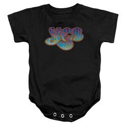 Yes Baby Romper Logo Black Infant Babies Creeper