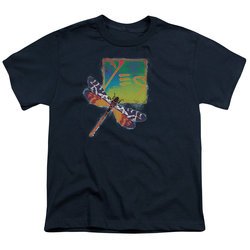 Yes Shirt Kids Dragonfly Navy T-Shirt