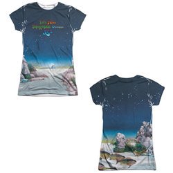 Yes Shirt Topographic Oceans Sublimation Juniors Shirt