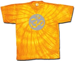 Click to get Yoga Shirt OM Aum Meditation Sports Swirl Tie Dye Gold Tee