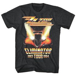 ZZ Top Shirt Eliminator Tour Black T-Shirt
